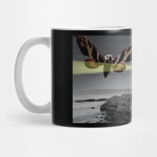 Like Mothra to a Flame Mug